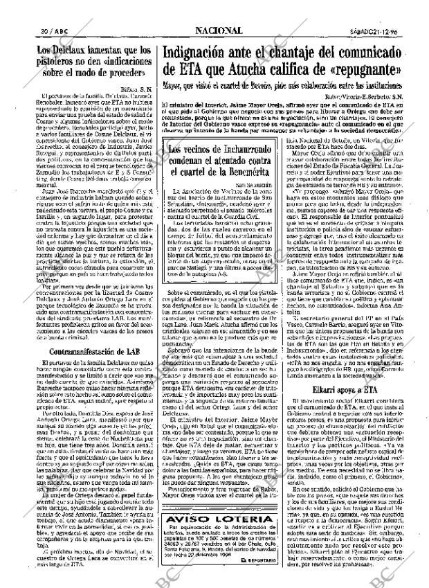 ABC MADRID 21-12-1996 página 30