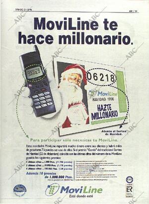 ABC MADRID 21-12-1996 página 33
