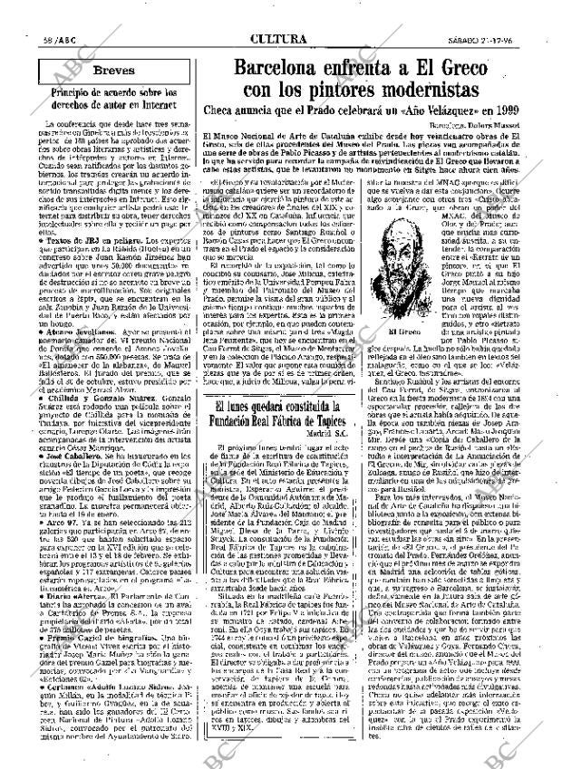 ABC MADRID 21-12-1996 página 58