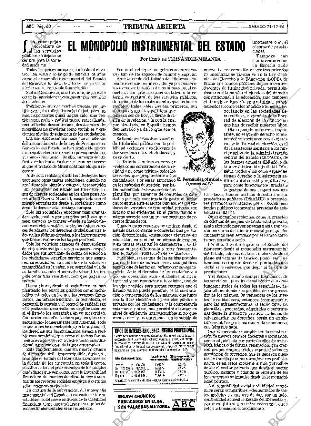 ABC MADRID 21-12-1996 página 60