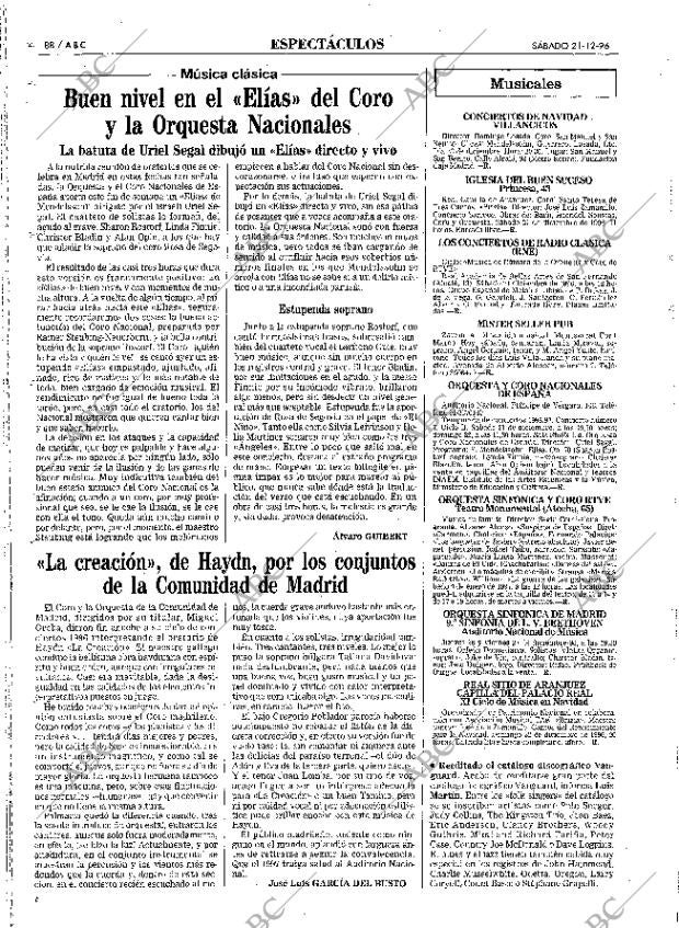 ABC MADRID 21-12-1996 página 88