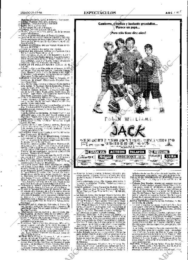 ABC MADRID 21-12-1996 página 91