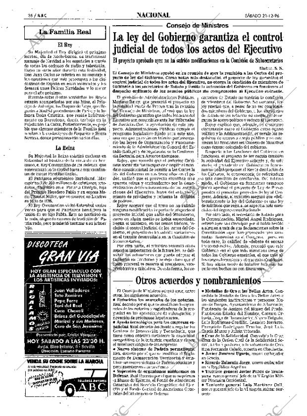 ABC SEVILLA 21-12-1996 página 26