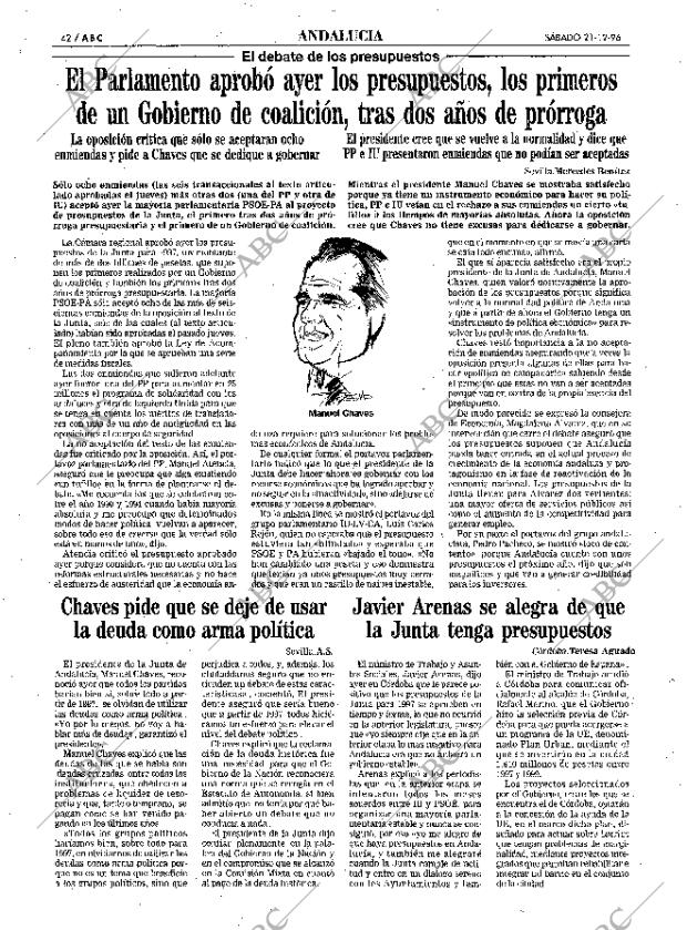 ABC SEVILLA 21-12-1996 página 42