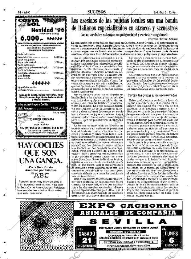 ABC SEVILLA 21-12-1996 página 78