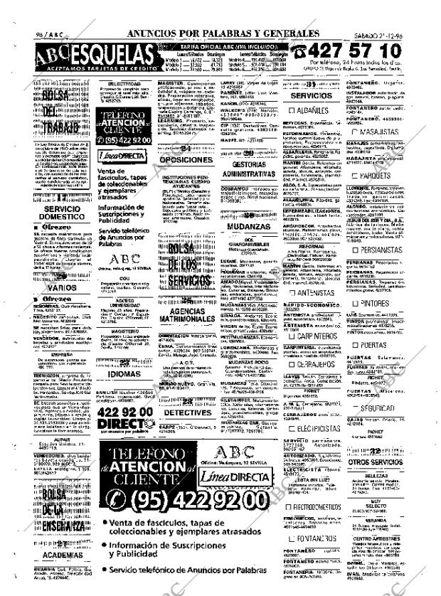 ABC SEVILLA 21-12-1996 página 96