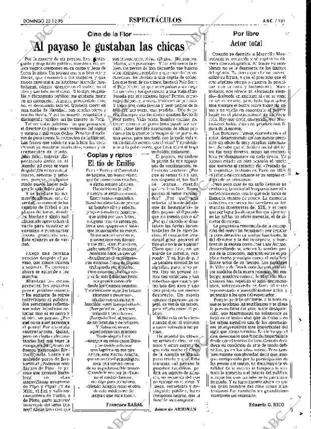 ABC MADRID 22-12-1996 página 101