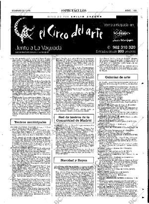 ABC MADRID 22-12-1996 página 105