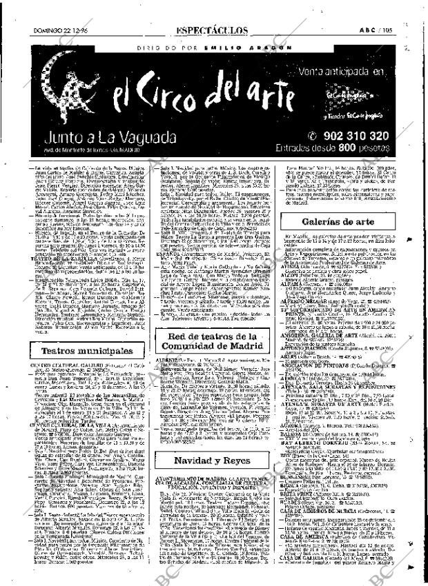 ABC MADRID 22-12-1996 página 105