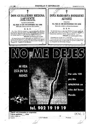 ABC MADRID 22-12-1996 página 112