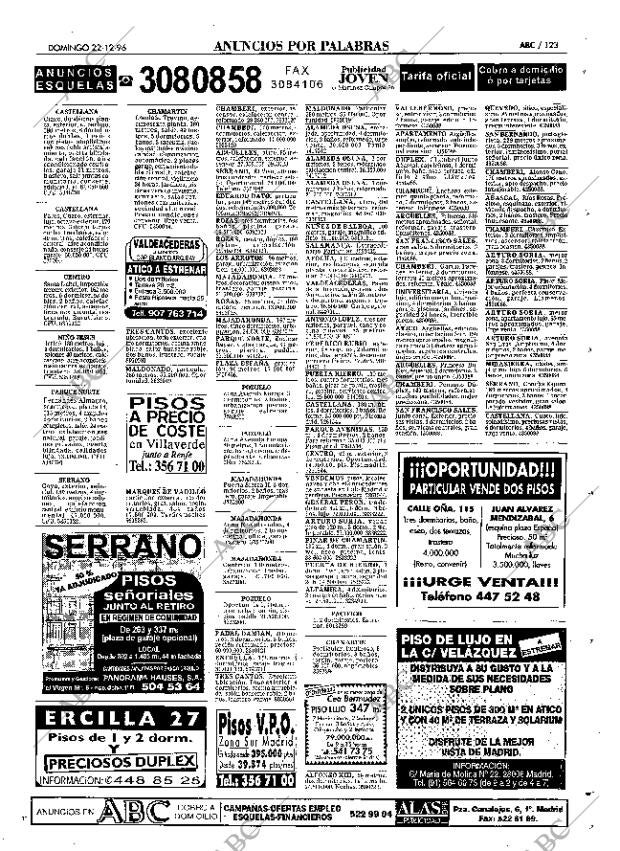 ABC MADRID 22-12-1996 página 123