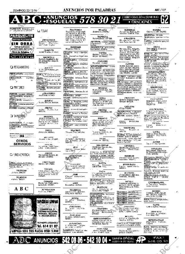 ABC MADRID 22-12-1996 página 127