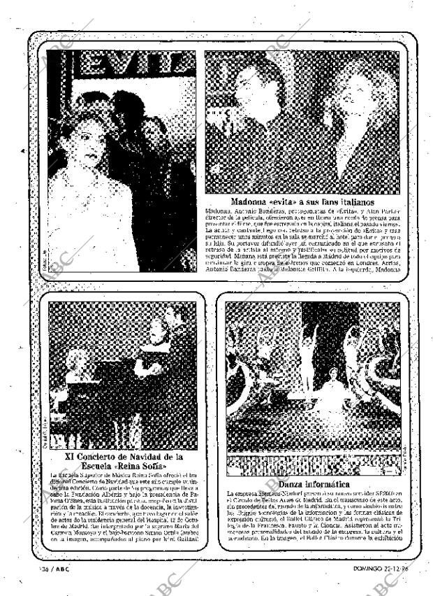 ABC MADRID 22-12-1996 página 136