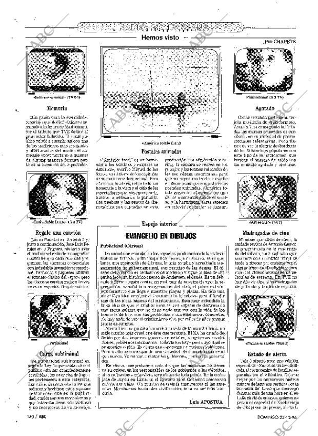ABC MADRID 22-12-1996 página 140
