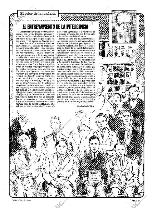 ABC MADRID 22-12-1996 página 17