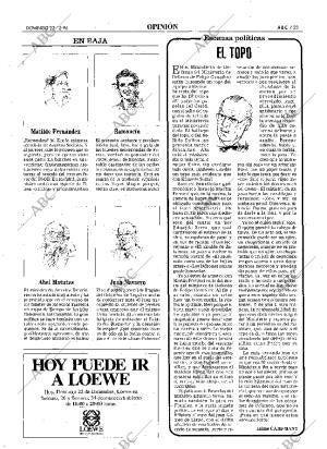 ABC MADRID 22-12-1996 página 23