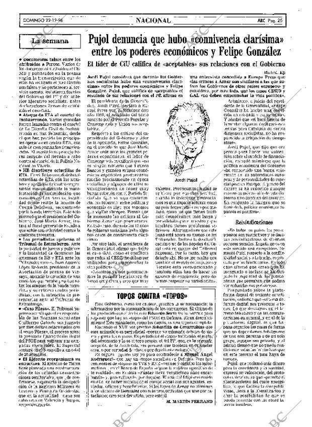 ABC MADRID 22-12-1996 página 25