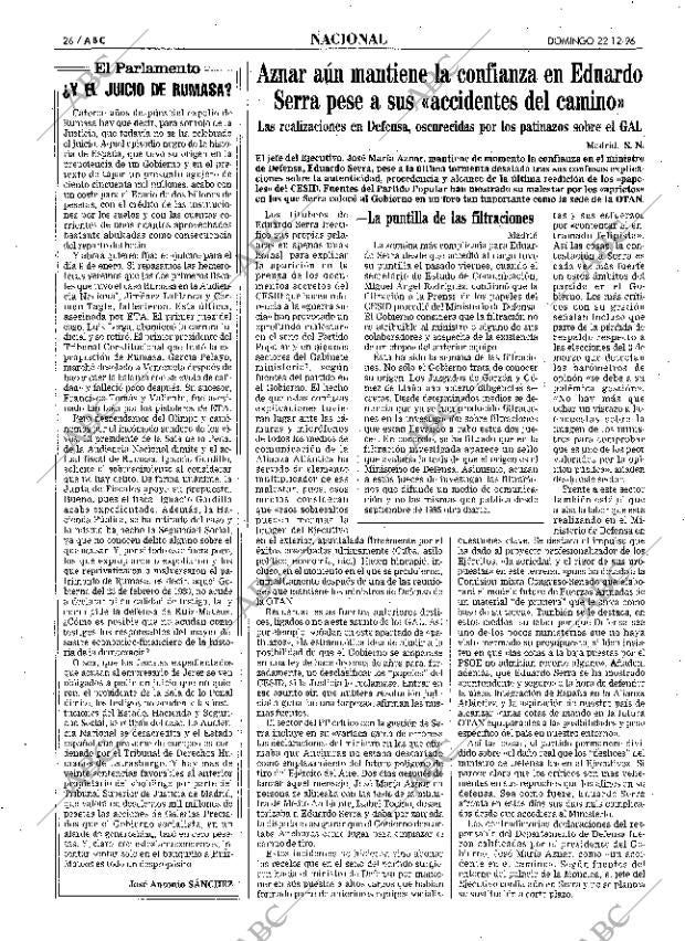 ABC MADRID 22-12-1996 página 26