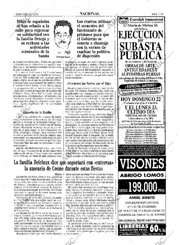 ABC MADRID 22-12-1996 página 29