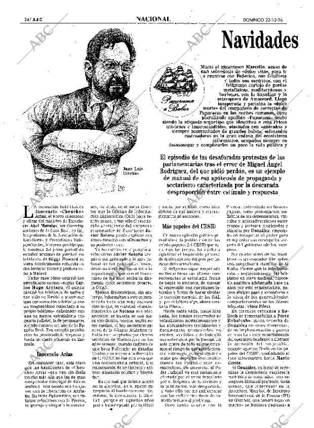 ABC MADRID 22-12-1996 página 34