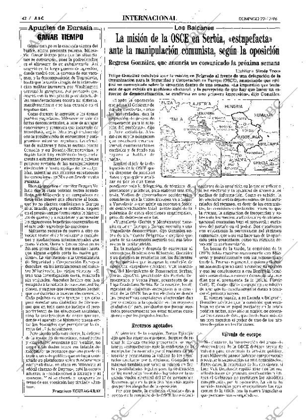 ABC MADRID 22-12-1996 página 42