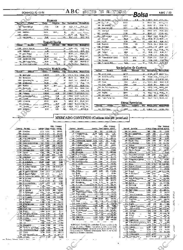 ABC MADRID 22-12-1996 página 53