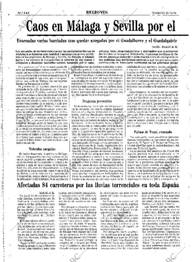 ABC MADRID 22-12-1996 página 80