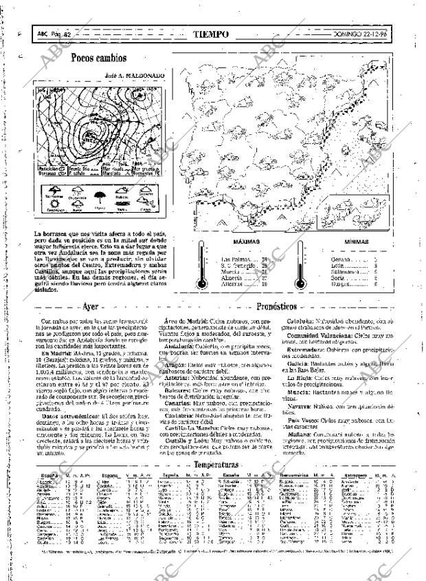 ABC MADRID 22-12-1996 página 82