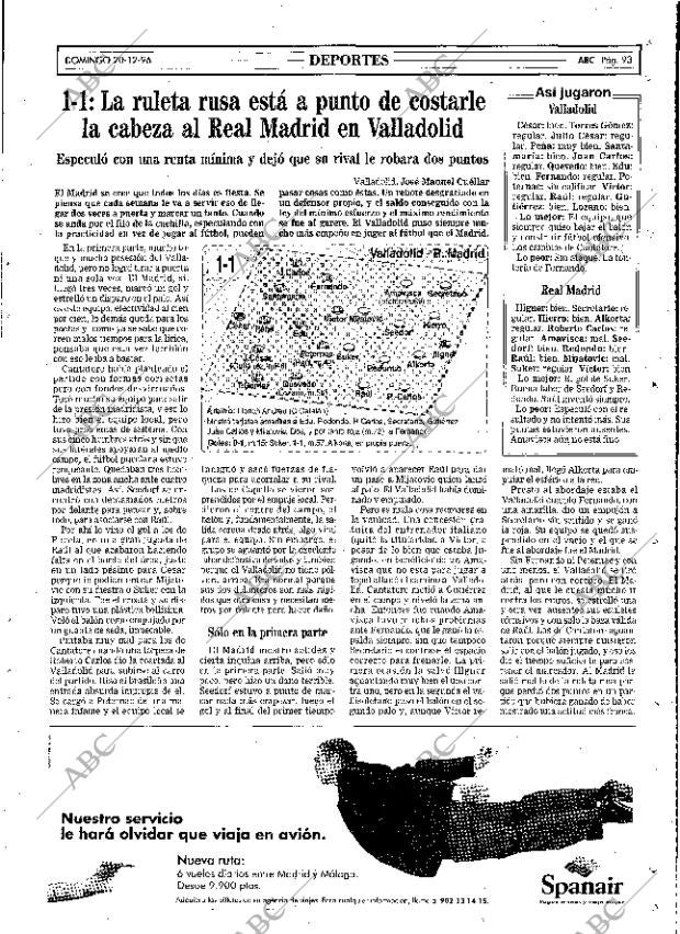 ABC MADRID 22-12-1996 página 93
