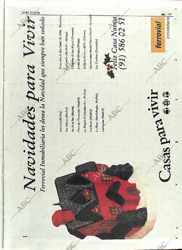 ABC MADRID 23-12-1996 página 101