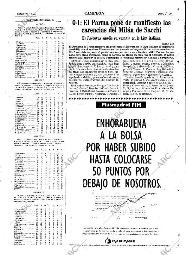 ABC MADRID 23-12-1996 página 109