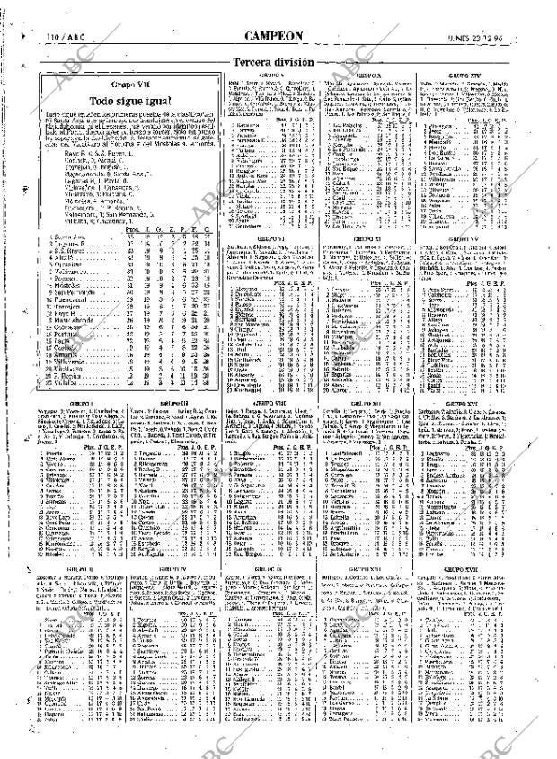 ABC MADRID 23-12-1996 página 110