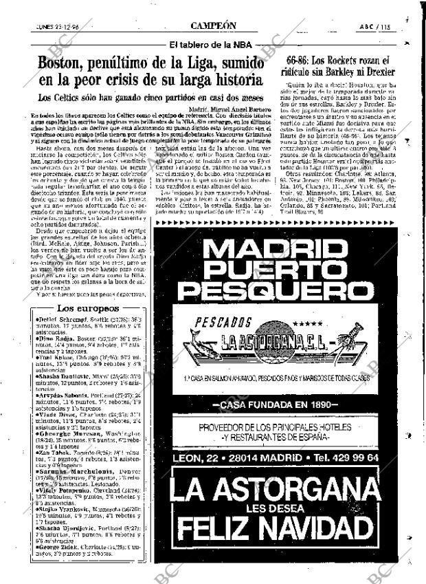 ABC MADRID 23-12-1996 página 115