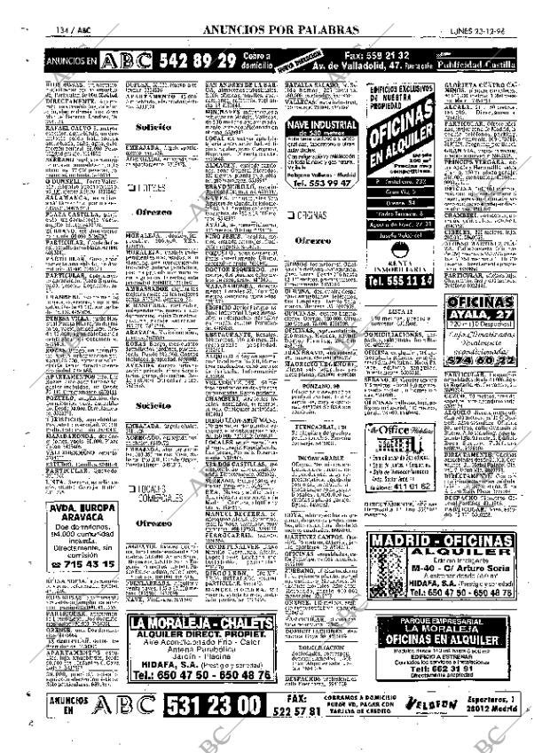 ABC MADRID 23-12-1996 página 134