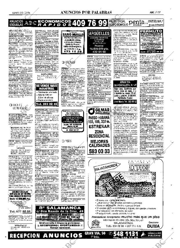 ABC MADRID 23-12-1996 página 137