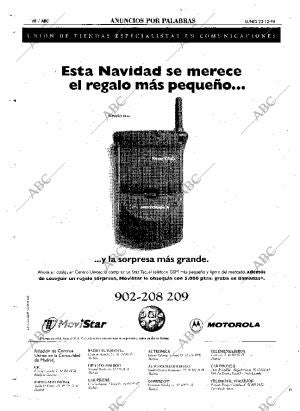 ABC MADRID 23-12-1996 página 148