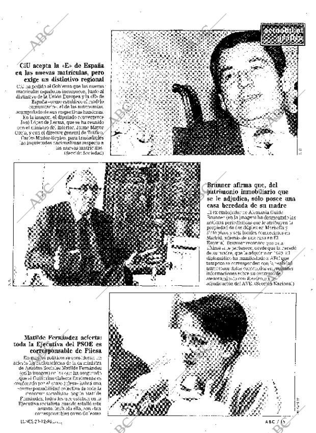 ABC MADRID 23-12-1996 página 15