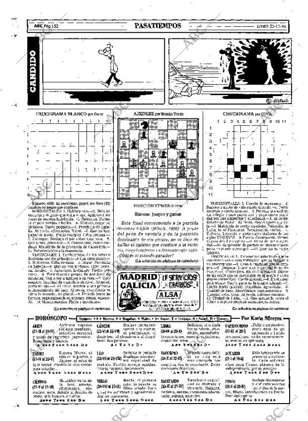 ABC MADRID 23-12-1996 página 152