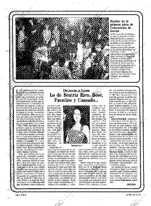 ABC MADRID 23-12-1996 página 154