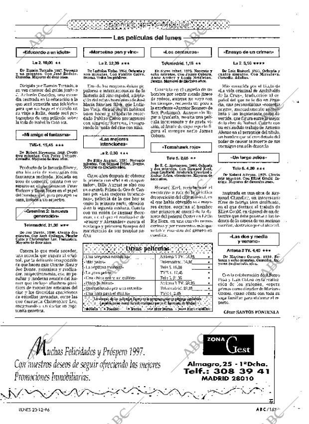 ABC MADRID 23-12-1996 página 157