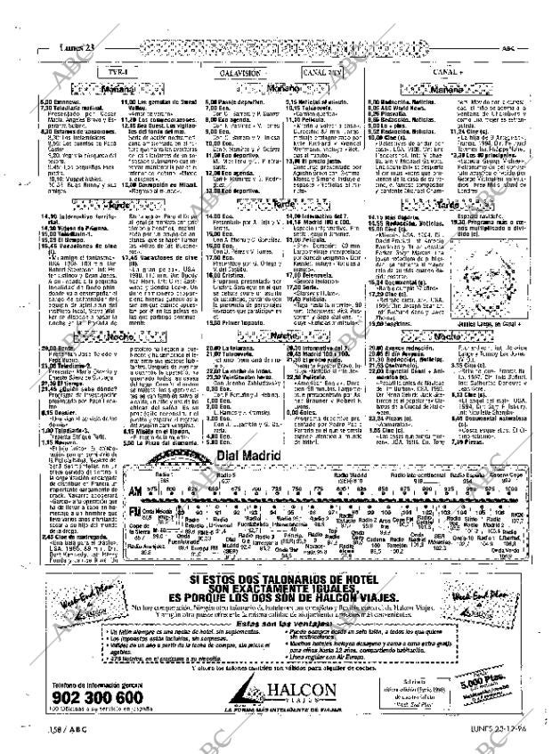 ABC MADRID 23-12-1996 página 158