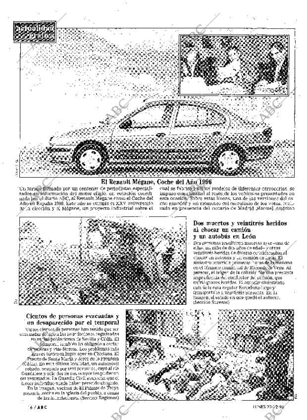 ABC MADRID 23-12-1996 página 16