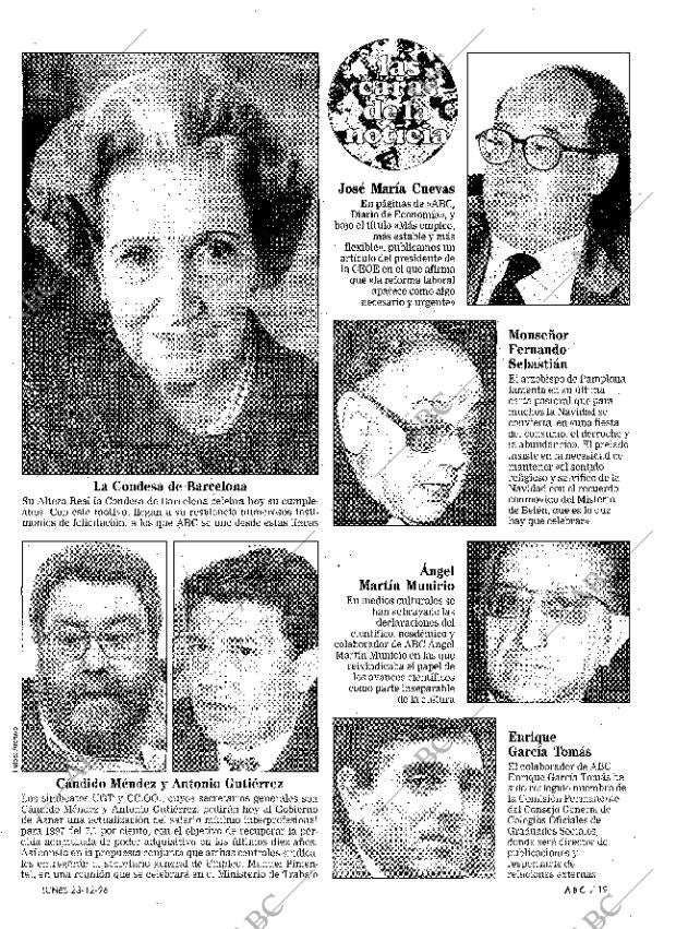 ABC MADRID 23-12-1996 página 19