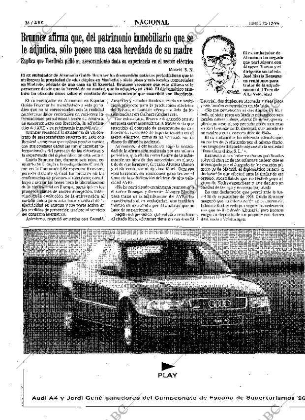 ABC MADRID 23-12-1996 página 36