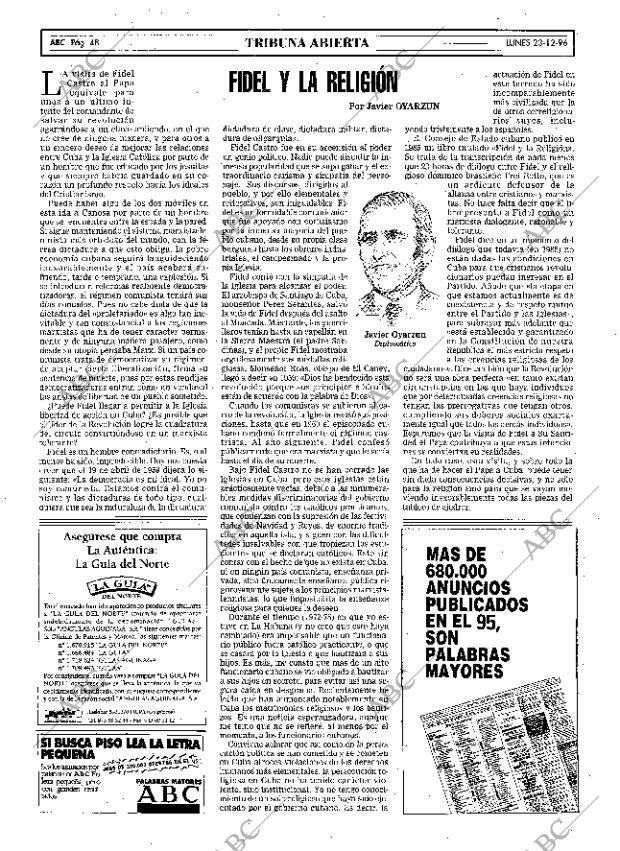 ABC MADRID 23-12-1996 página 48
