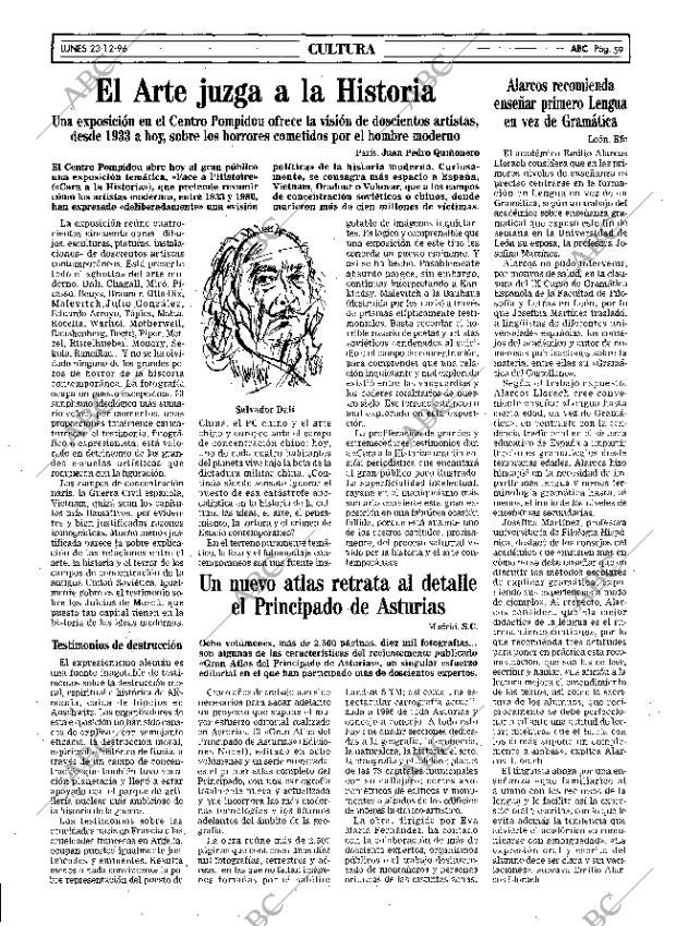 ABC MADRID 23-12-1996 página 59
