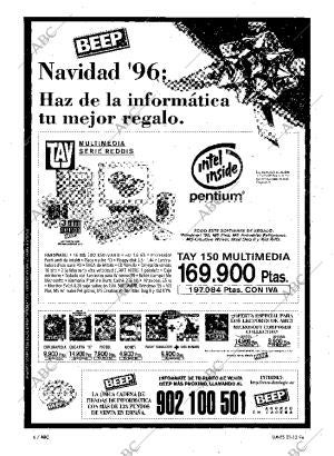 ABC MADRID 23-12-1996 página 6