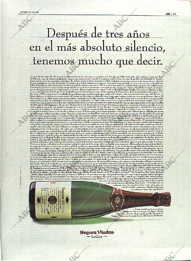 ABC MADRID 23-12-1996 página 61