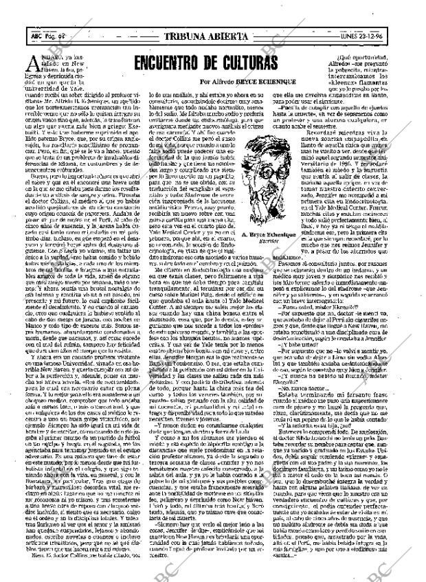 ABC MADRID 23-12-1996 página 62