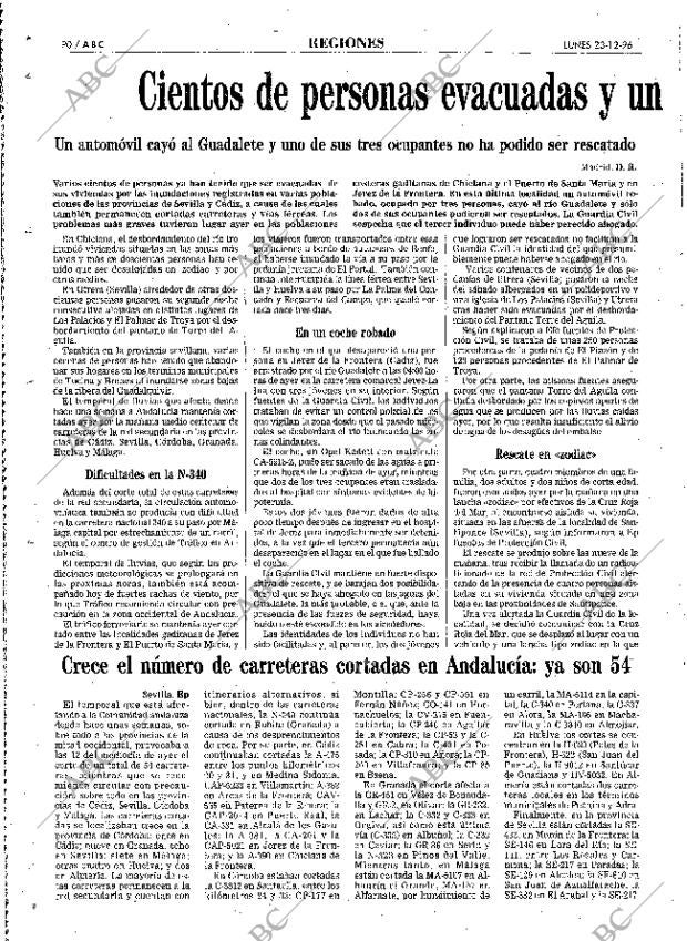 ABC MADRID 23-12-1996 página 90